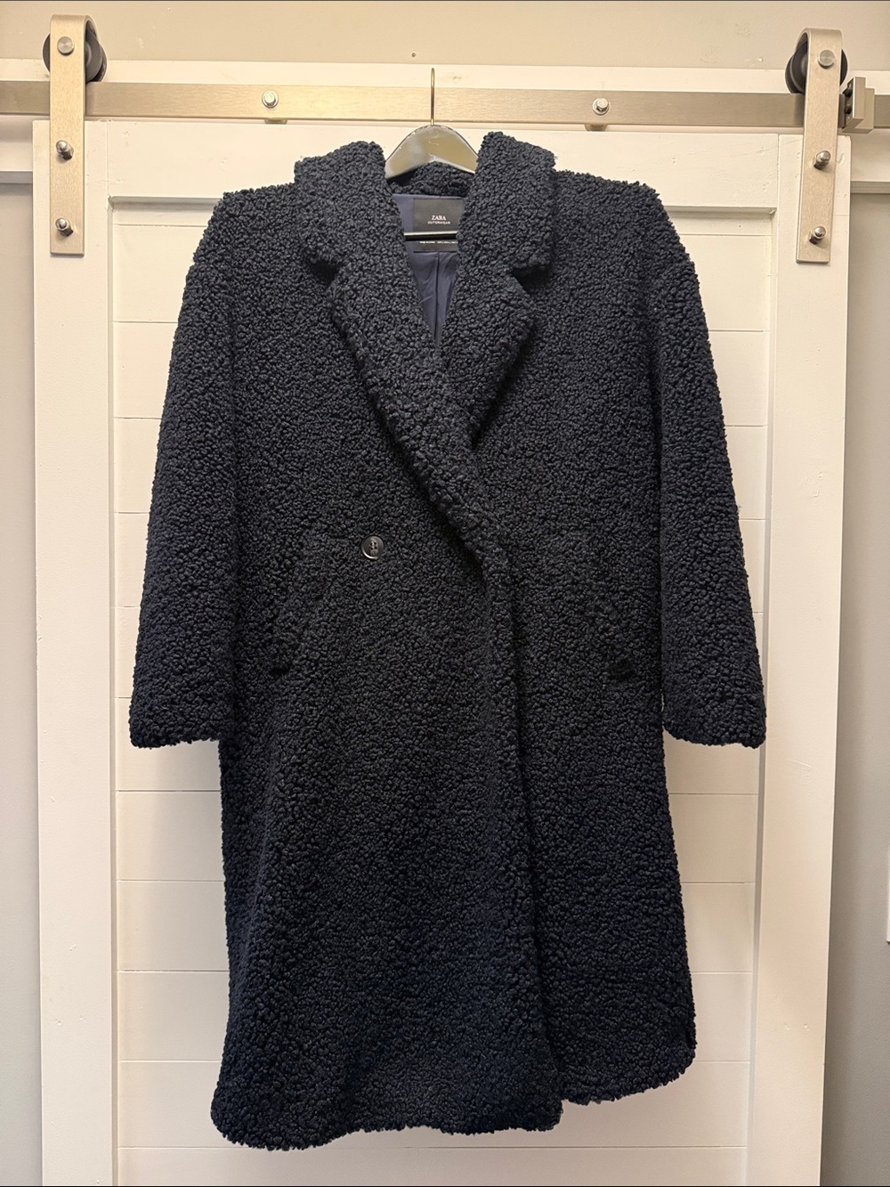 Zara Navy Coat